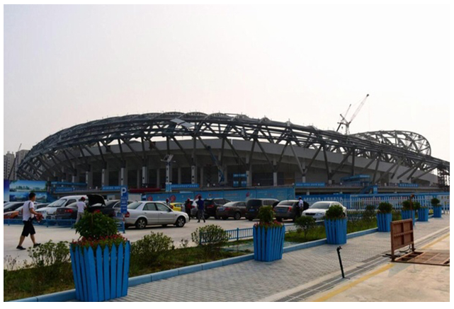 蚌埠奧體中心工程圖 蚌埠奧體中心工程圖