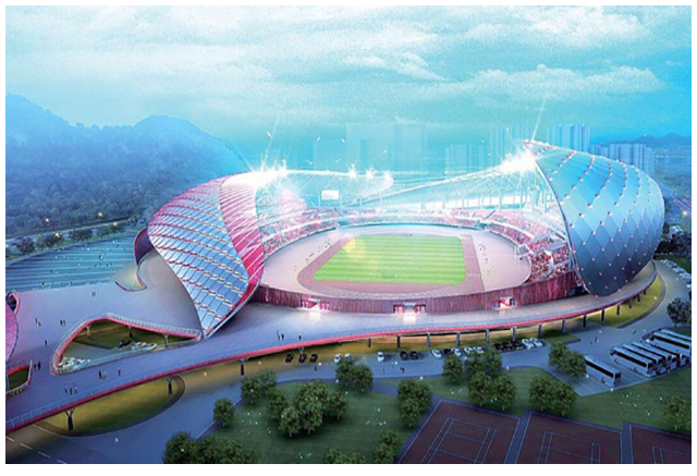 蚌埠奧體中心整體效果圖 蚌埠奧體中心整體效果圖